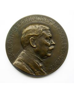 Penning, 70e verjaardag van Jacob Theodoor Cremer, 1917 [Toon Dupuis]