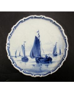 Kleine wandplaquette, De Porceleyne Fles, 1901