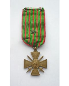 [Frankrijk] Croix de Guerre, periode Eerste Wereldoorlog, uitgereikt in 1917 