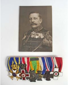 Spang onderscheidingen van Generaal-Majoor A.W. Cremer 