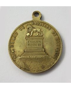 Draagmedaille, bezoek aan het Slagveld van Waterloo, 19e eeuw