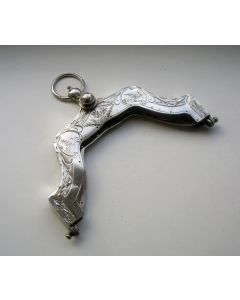 Zilveren tasbeugel, Schoonhoven ca. 1825