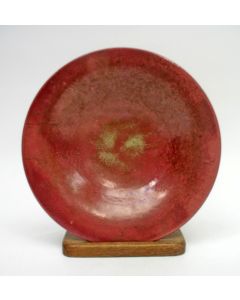 Joseph Hehl, aardewerk schotel, aangekocht bij Cris Agterberg, Utrecht, ca. 1930
