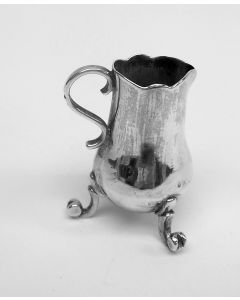 Zilveren miniatuur roomkan, Johannes van Somerwil, Amsterdam 1755