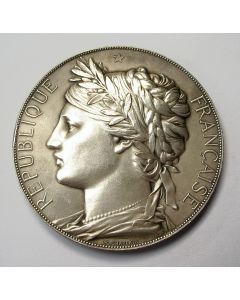 Beloningsmedaille van de Wereldtentoonstelling te Parijs, 1878, op naam van Gerard Willem van Dokkum