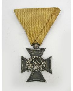 Zilveren kruis voor officieren van de Koninklijke Marine Reserve, 1896