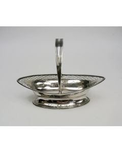 Zilveren bonbonschaal, Hendrik Smits, Amsterdam, 1802