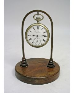 Cyma zakhorloge met horlogestandaard, ca. 1900