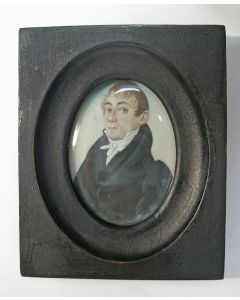 Portretminiatuur, ca. 1820 
