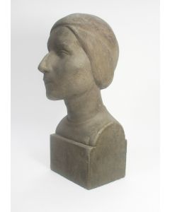Han Wezelaar, Mademoiselle Löwe, terracotta sculptuur, 1934