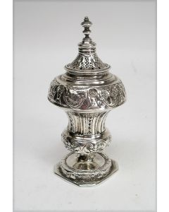 Zilveren specerijenstrooier, Casper Janszonius, Haarlem 1743
