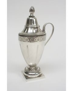 Zilveren mosterdpot, Martinus Schoenmakers, Den Bosch, ca. 1805