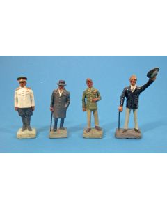 Durso figuren, personages uit de Tweede Wereldoorlog, ca. 1945/46