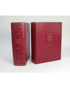 Pieter Scheen, Lexicon Nederlandse Beeldende Kunstenaars (1750-1950), 2 delen, 1969/70