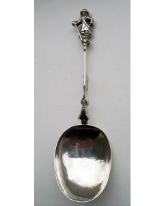 Zilveren schutterslepel, Isaac de Vries, Amsterdam, ca. 1750