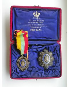 Venezuela, Orde van de Bevrijder (Orden del Libertador), commandeur. Vervaardigd door de Van Wielik, Den Haag, ca. 1895