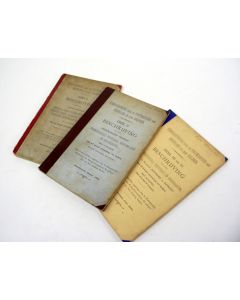 'Standaardwerk over de postwaarden van Nederland en zijne Koloniën', in drie geïllustreerde delen, 1894/95