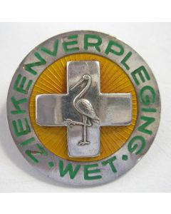 Zilveren verpleegstersspeld, Kraamverpleging, ca. 1930