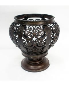 Smeedijzeren cache-pot, Art Deco, ca. 1925