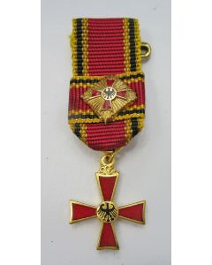 Bundesverdienstkreuz, miniatuur