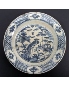 Chinese porseleinen schotel, Ming periode, ca. 1600 