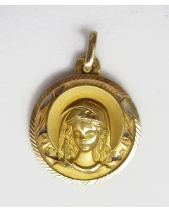 Gouden scapulier medaille, Moeder Gods