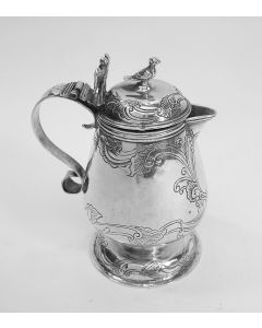 Zilveren mosterdpot, Bolsward, 1700