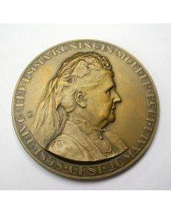 Penning, overlijden Koningin Emma, 1934