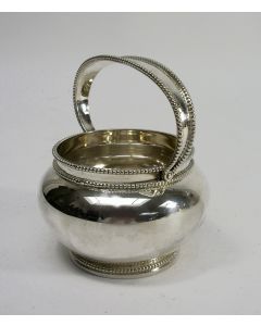 Parelrand zilveren klontjesbak, Van Kempen & Begeer 