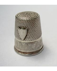 Zilveren vingerhoed, ca. 1900