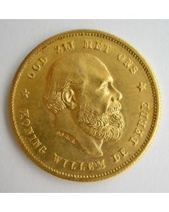 10 gulden goud, 1889