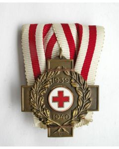 Herinneringskruis 1939-1940 van het Nederlandse Rode Kruis