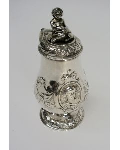 Zilveren mosterdpot, Andreas Somers, Den Bosch, 1695/1696