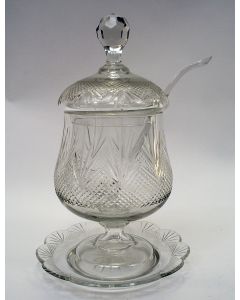 Kristallen bowlpot / boerenjongenspot, ca. 1900