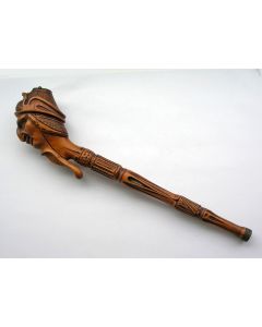 Palmhouten pijphouder, 18e eeuw