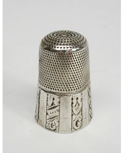 Zilveren vingerhoed, 19e eeuw