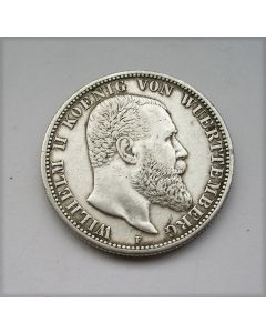 Duitsland, Württemberg, 2 mark 1905