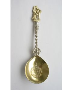 Friese zilveren gelegenheidslepel, 18e eeuw