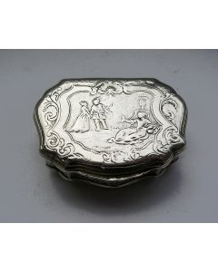 Zilveren snuifdoos, Frankrijk, 18e eeuw