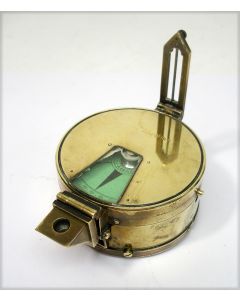 Messing clinometer door Watkin's, ca. 1900