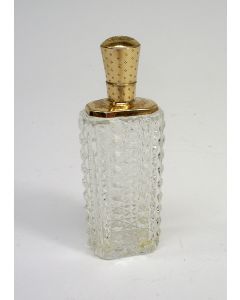 Parfumflacon met gouden montuur, 19e eeuw 