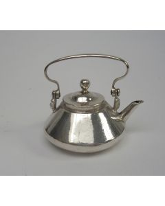 Miniatuur zilveren waterketel, Jan Breda, Amsterdam, ca. 1700