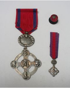 [Vaticaan] Pauselijke Onderscheiding, het Lateraankruis (Crux Lateranensis), 1e Klasse, in zilver