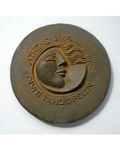 Inschrijfpenning VPK 2004, Olympische Spelen Athene [Francesca Zijlstra]