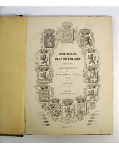 D'Ablaing van Giessenburg, Nederlandsche Gemeentewapens, 1896 