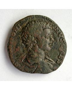 Keizer Caracalla, sestertius 196-198