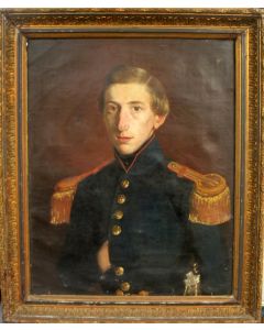 Portret van een Nederlandse officier, ca. 1820