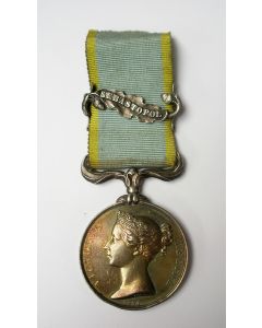 Engeland, Medaille van de Krimoorlog met gesp Sebastopol, 1854