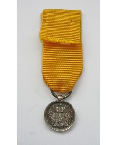 Medaille voor Langdurige Trouwe Dienst in zilver,  miniatuur draagmedaille