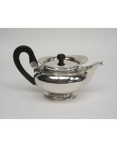 Zilveren theepot, Diederik Lodewijk Bennewitz, Amsterdam 1826
